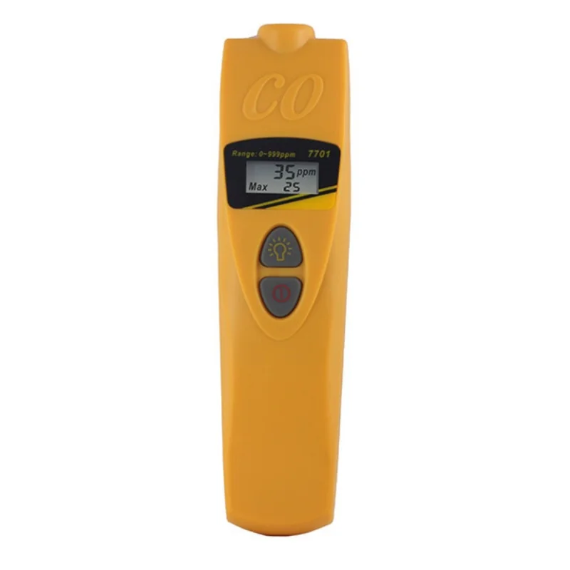 

AZ7701 Carbon monoxide Detector LCD dual display portable Carbon monoxide alarmCO flammable gas leak detector CO Gas analyze too