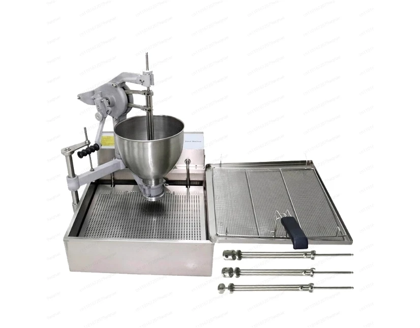 Electric Heating Doughnut Machine Commercial Stainless Steel Multi-Function Automatic Donuts Fryer Machine