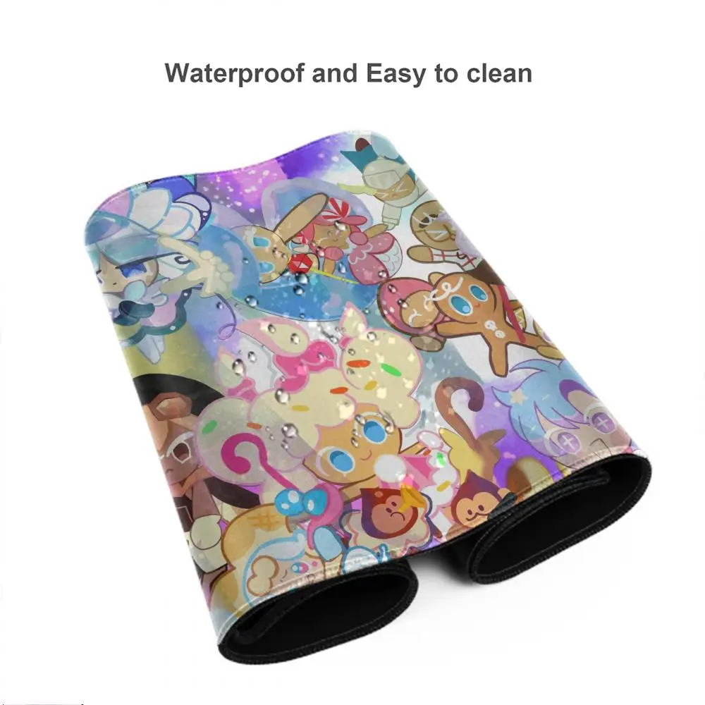 Gamer Mousepad Large Computer C-Cookies Run K-Kingdom HD Printing Mouse Pad Keyboard Accessories Kawaii Mice Mat Anime Table Pad