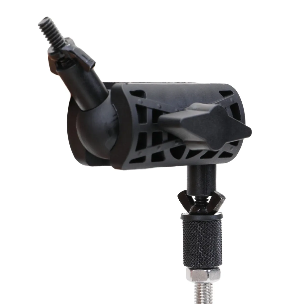 Durable CS19 Hunting Camera Holder Dual 360° Rotatable Head 1/4 Inch Thread Base Wildlife Trail Camera Accessories