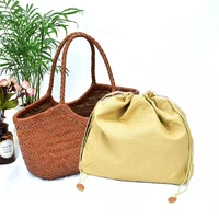 Bolsos de mano tejidos de piel de vaca 100% Natural, bolso tejido Manual pequeño hecho a mano para mujer, bolso exquisito, bolsas de compras para citas