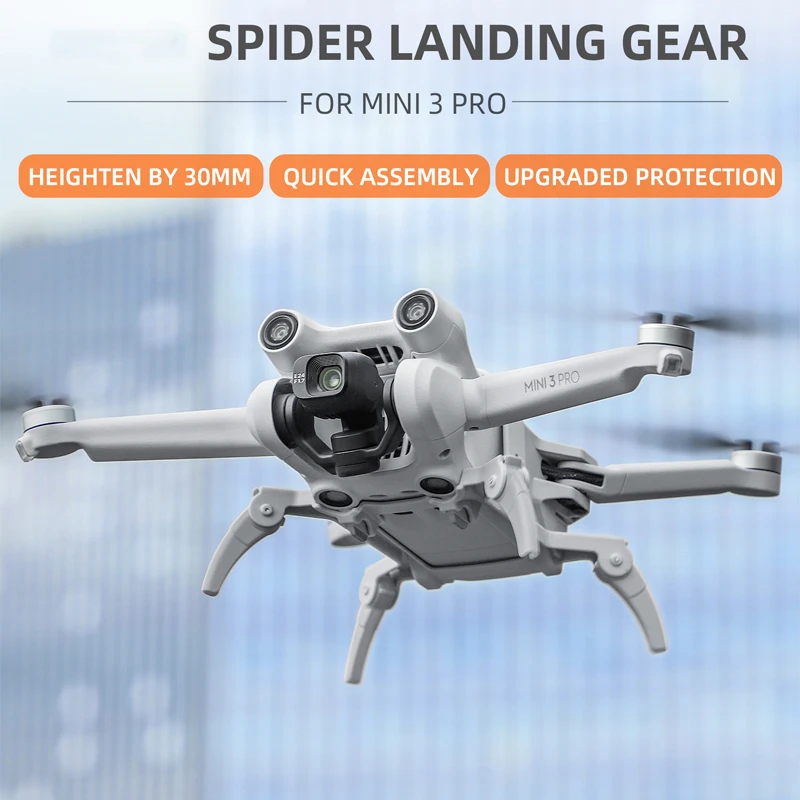 ارتفاع الهبوط والعتاد أضعاف الساقين gimbal عدسة أسفل الجسم الاستشعار جهاز الرؤية قوس الحماية ل dji mini 3 pro الطائرة بدون طيار