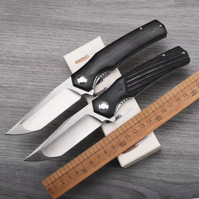 

Free Wolf FW04 D2 Blade G10 Handle Flipper Bearing EDC Pocket Utility Outdoor Camping Kitchen Survival Hunting Folding Knife