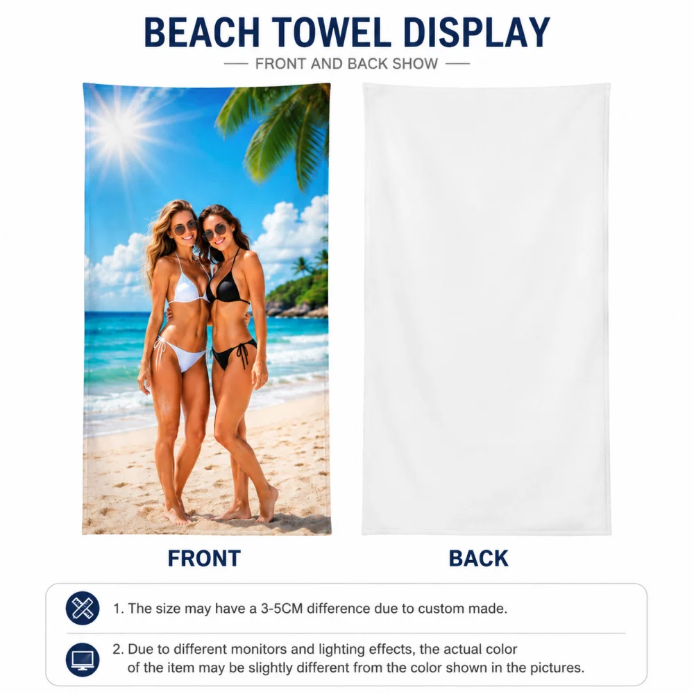 Serviette de plage personnalis - Outdoor Sports Center avis et prix