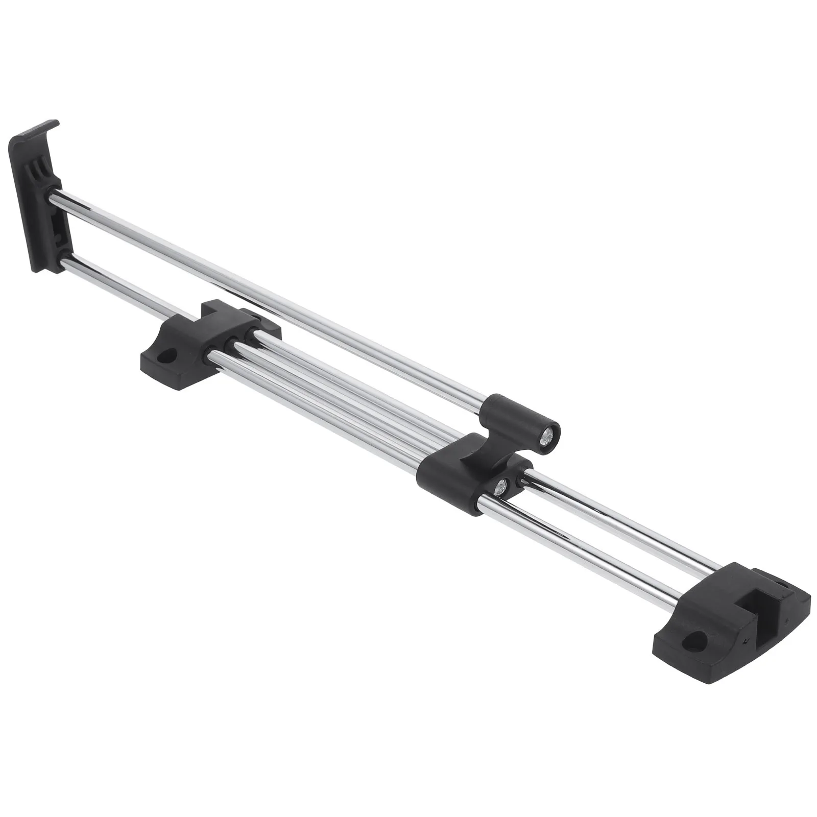 Haste de armário expansível retrátil resistente barra de guarda-roupa haste de suspensão para roupas calças cachecóis extensor de armário ajustável