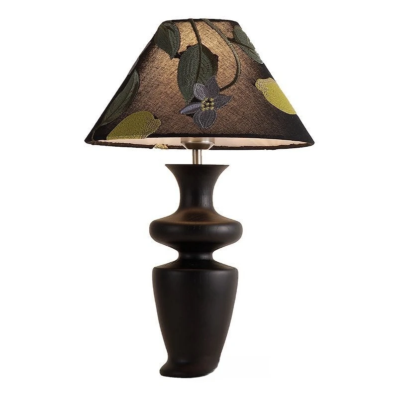 Medieval French table lamp, wabi-sabi style American retro master bedroom light luxury atmosphere bedside decorative lamp