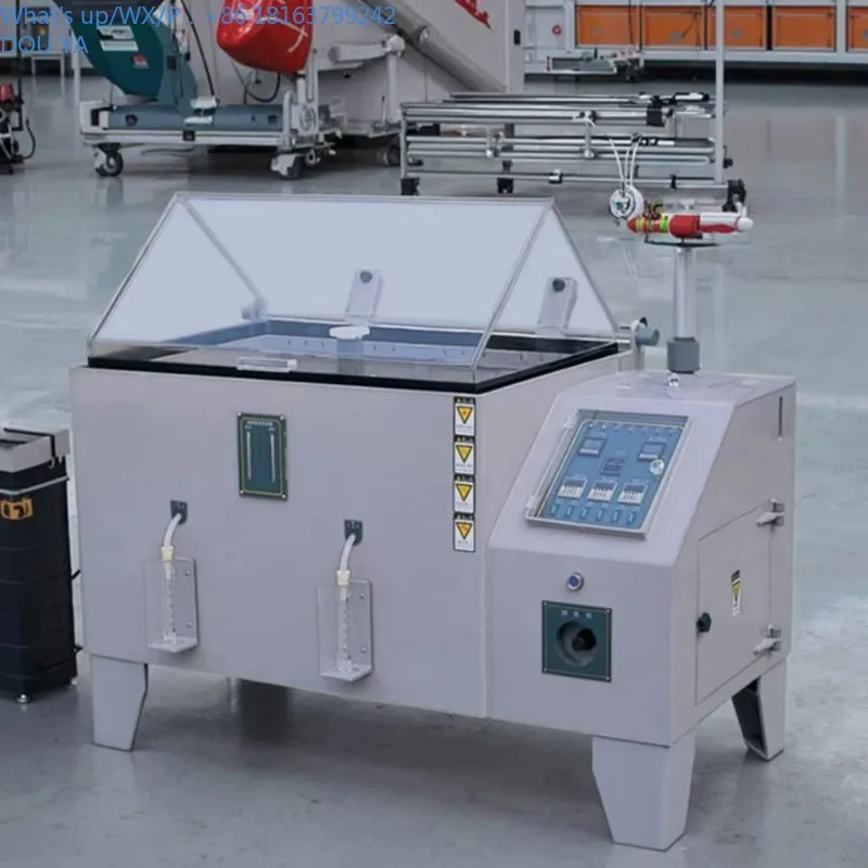 غرفة رش الملح القابلة للبرمجة طلاء الطلاء الكهربائي ASTM B117 ISO 9227 NSS/CASS اختبار 1 سنة IP65 الحماية #6