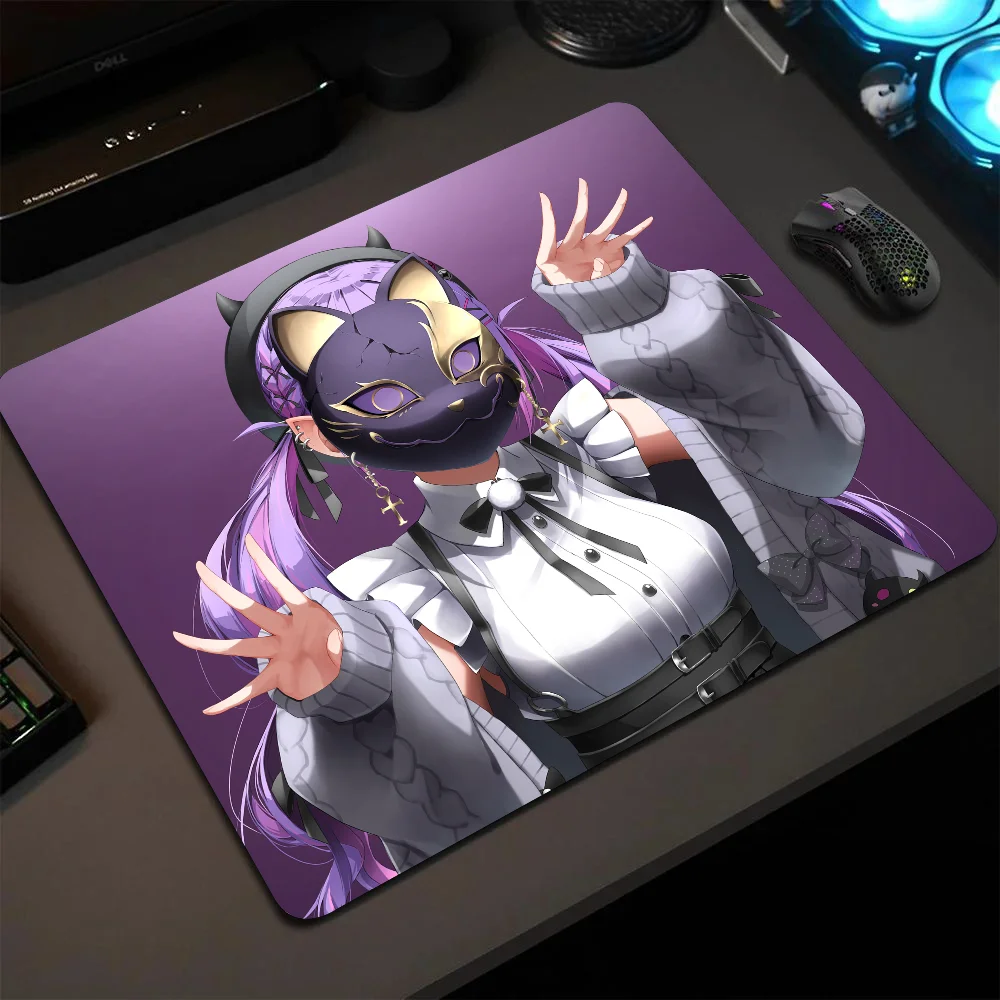 

Towa Tokoyami Hololive Girl Anime Mousepad Small LockEdge Mouse Pad For Gamers Computer Desk Pad Anti-slip Rubber