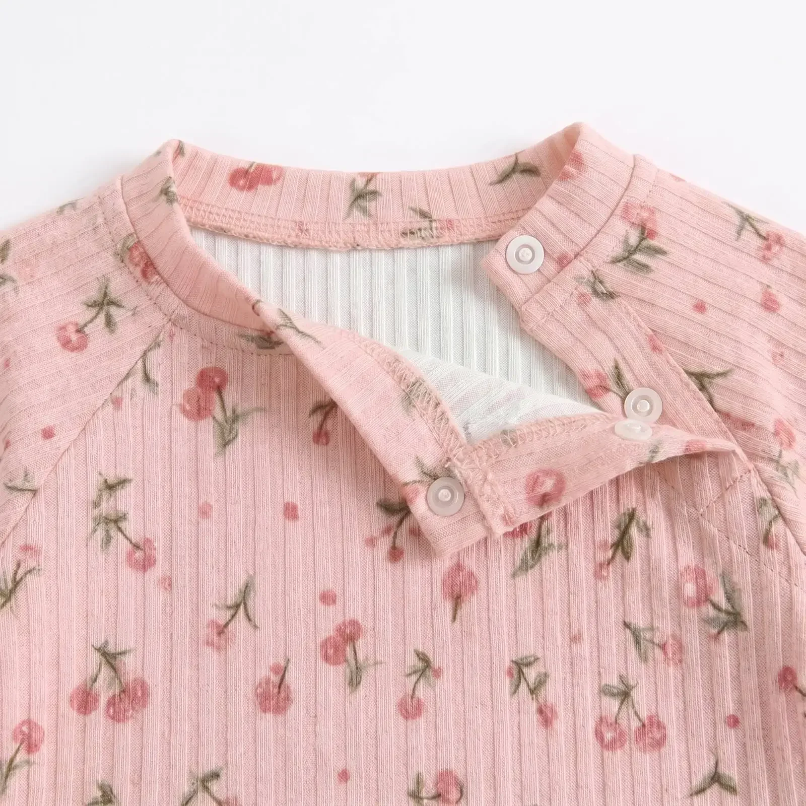 Herbstliche Blumen-Baby-Bodys für Säuglinge, Niedliche Einteiler-Kleidung mit Stirnband – Detail 6