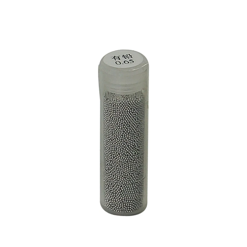 LY BGA Reballing Balls Tin Beads 25K Particles 0.2 0.25 0.3 0.35 0.4 0.45 0.5 0.55 0.6 0.65mm For BGA Reworking Reballing