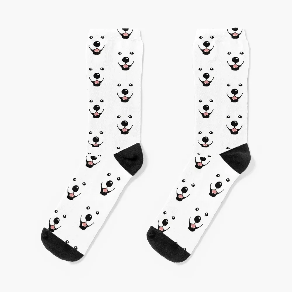 

Samoyed Socks designer brand retro Heating sock Socks Male Women's