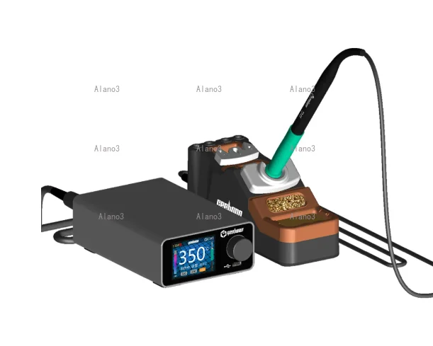 TC22 240W welding station kit with SSD01 soldering iron holder + T245/T210 handle + C245/C210 soldering iron head