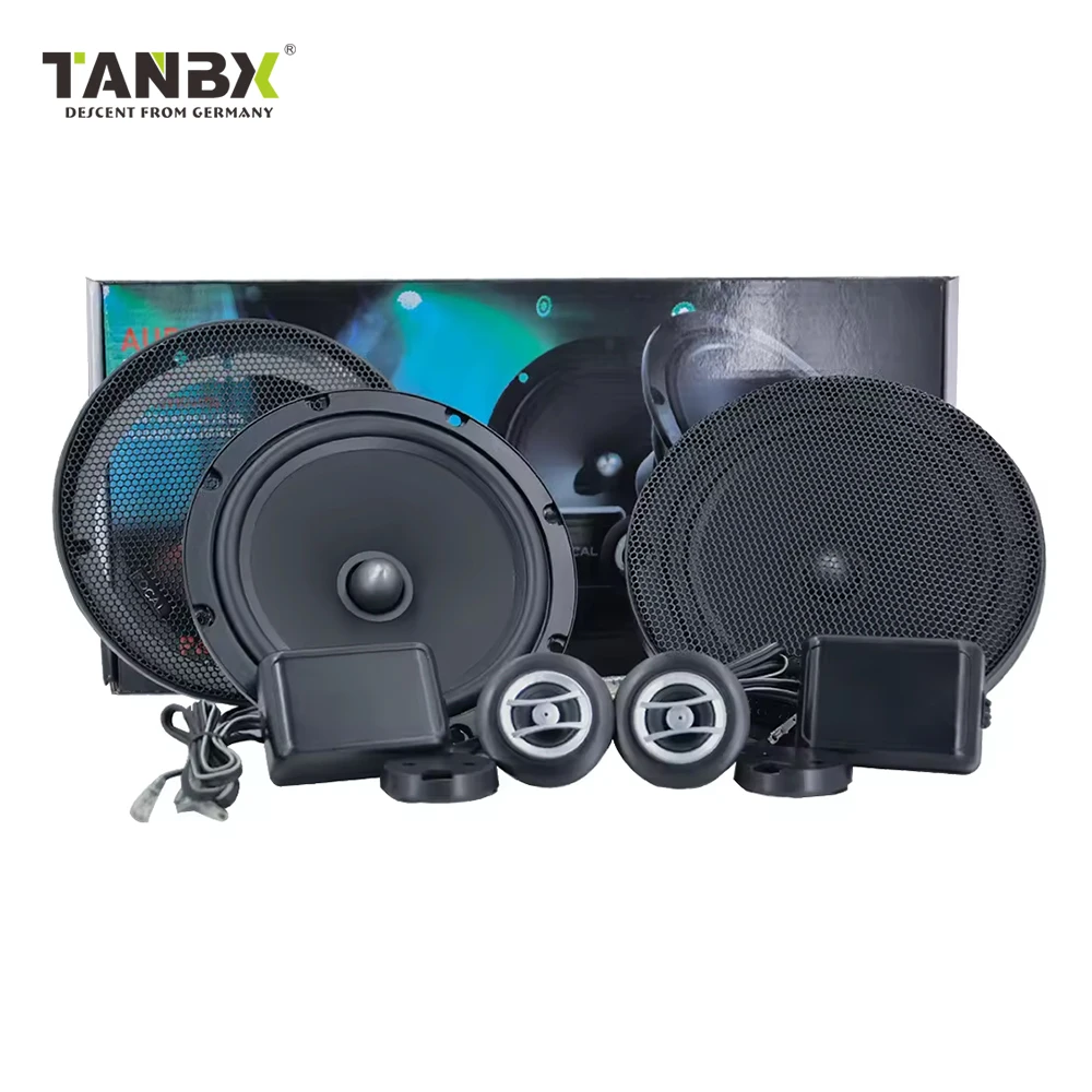 

120W New Design 6Inch 2-way Car Component Speaker Full Range Midrange Speakers with Tweeters(RSE-165)