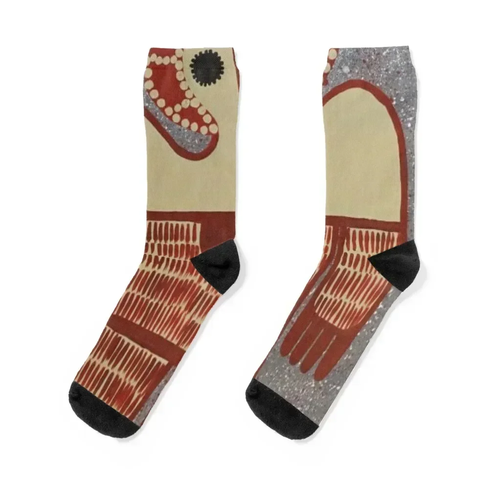 

Aboriginal Dot Socks tennis funny sock gift hockey Mens Socks Women's