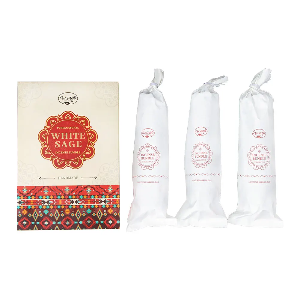 3 Pack Pure Leaf Smoky Sage Bundles Natural Home Spiritual Cleansing Smudge Stick Aromatherapy Energy Cleaning Reiki Environment