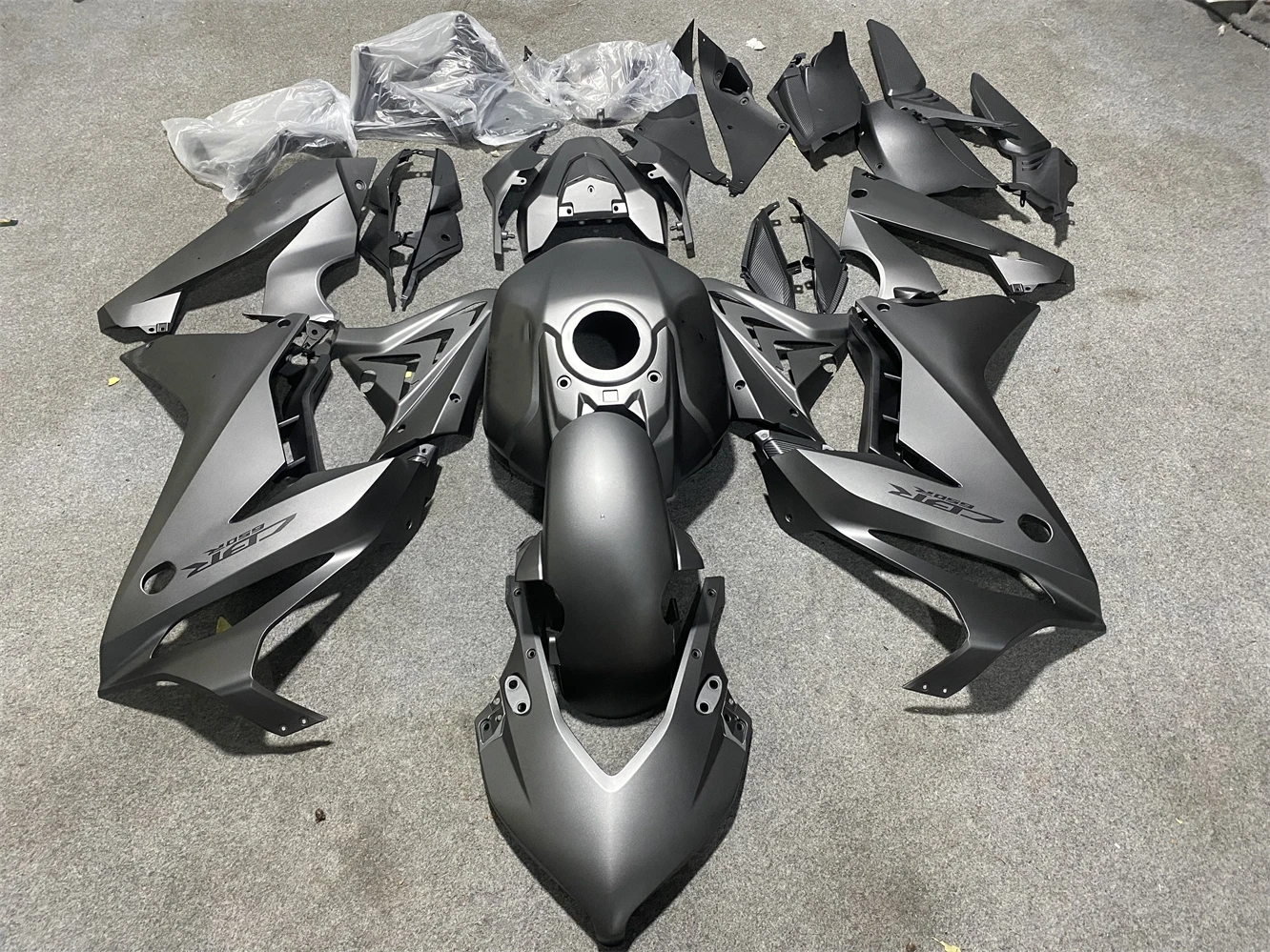 Motorcycle fairing for CBR650R 19 2021 22 23 years CBR650 2019 2020 2021 2022 2023 Fairing Grey motorcycle housing