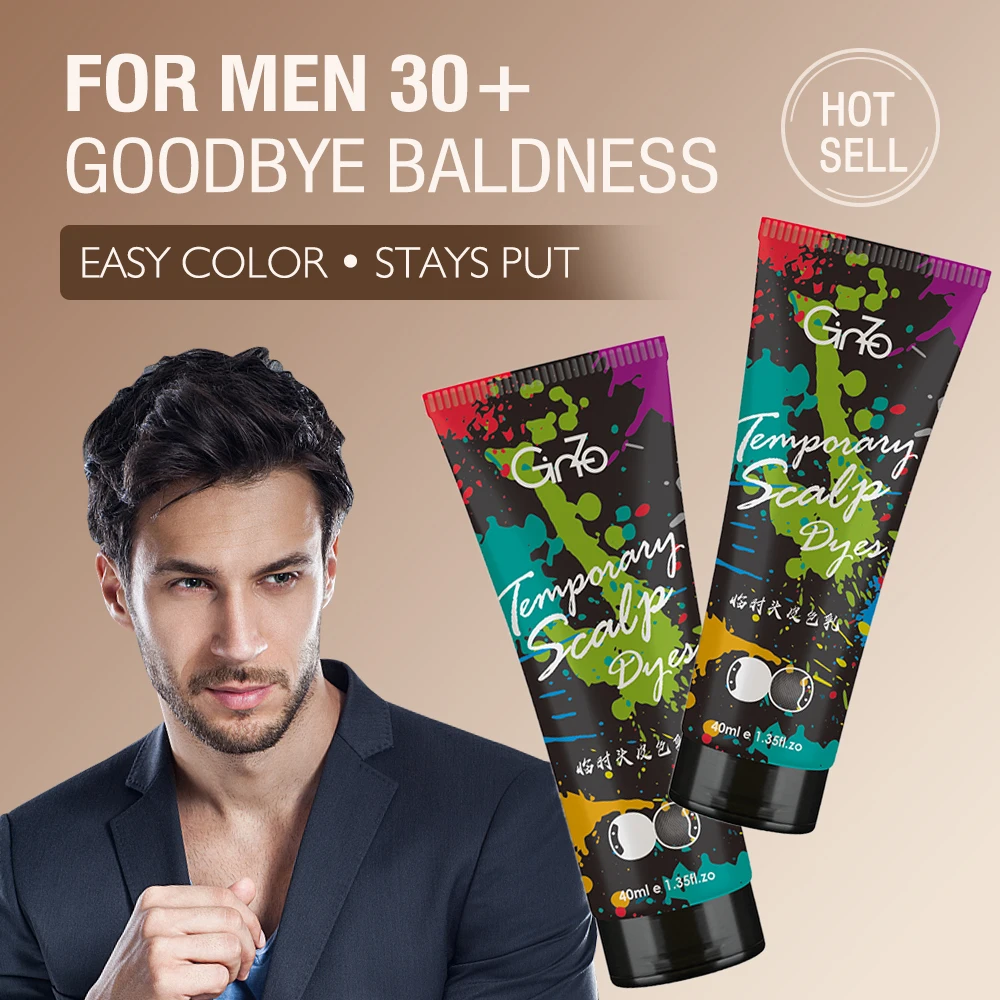 

Новый консилер для волос для мужчин 2025 года, водостойкая черно-коричневая краска от выпадения волос, стойкость 5-7 дней, для маскировки лысых участков, для домашнего использования