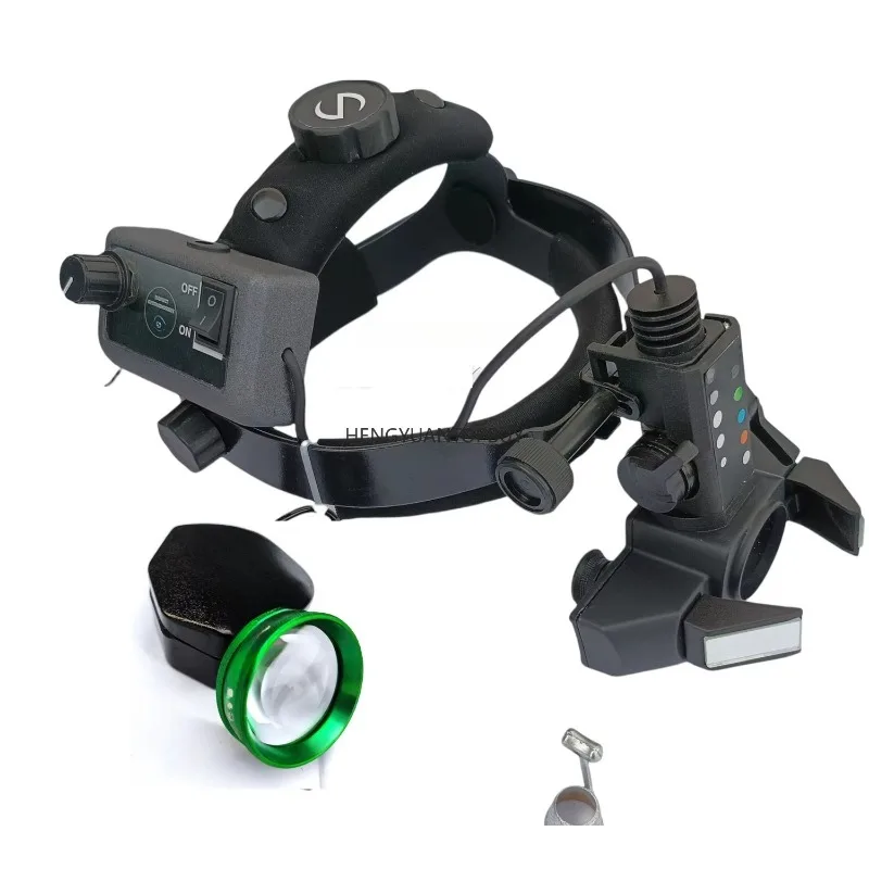 Eye Exam Ophthalmic Equipment Optical Indirect Ophthalmoscope 4 Filters Binocular Rechargeable Wireless SS Model 1 Year Free