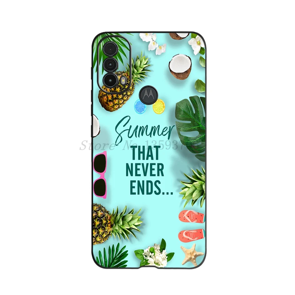 For Motorola Moto E40 Case Black Silicone Shockproof Cover For Motorola Moto E30 Funda MotoE30 MotoE40 E 40 E 30 Coque Soft Capa