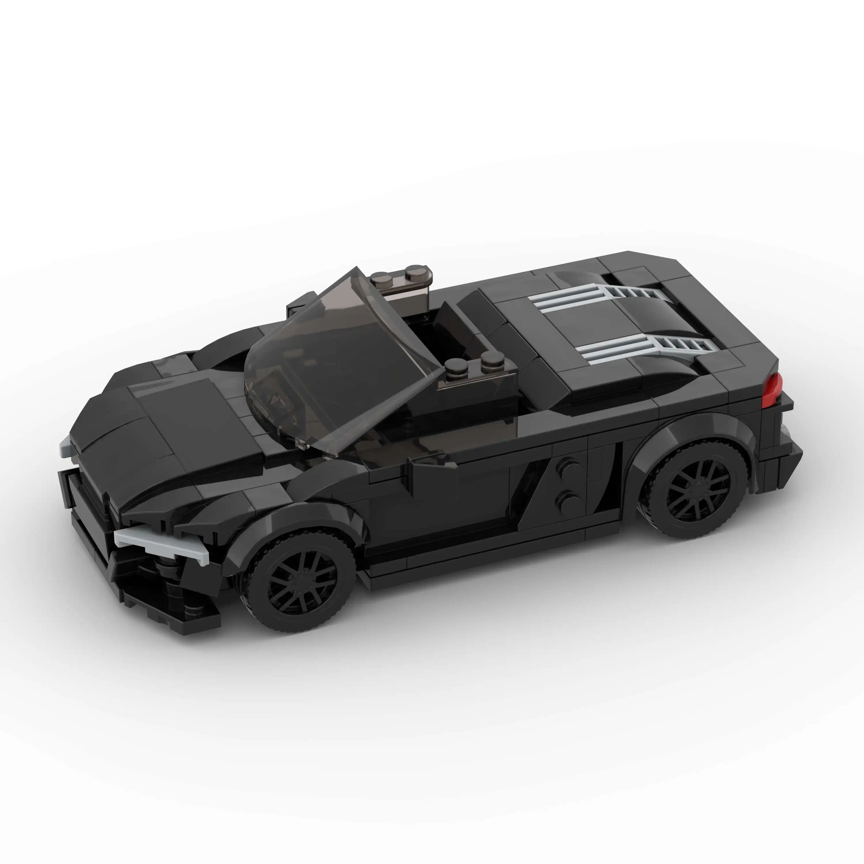 

Racing car puzzle assembled children's building block toys