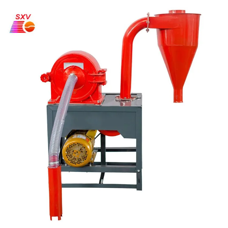 

500kg/h animal feed mill crusher self-priming grain corn crusher