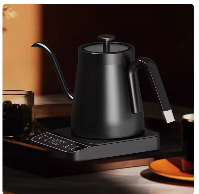 

Intelligent Constant Temperature Electric Kettle Gooseneck Narrow Spout Long Spout Temperature Control Kettle 304 Stainless
