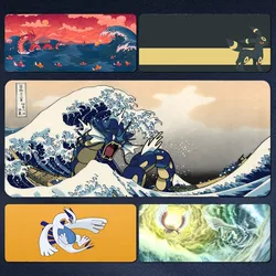 Hot Anime P-Pokemon Mousepad Mouse Mat Desk Mat With Pad gaming accessories Prime Gaming XXL Keyboard Pad