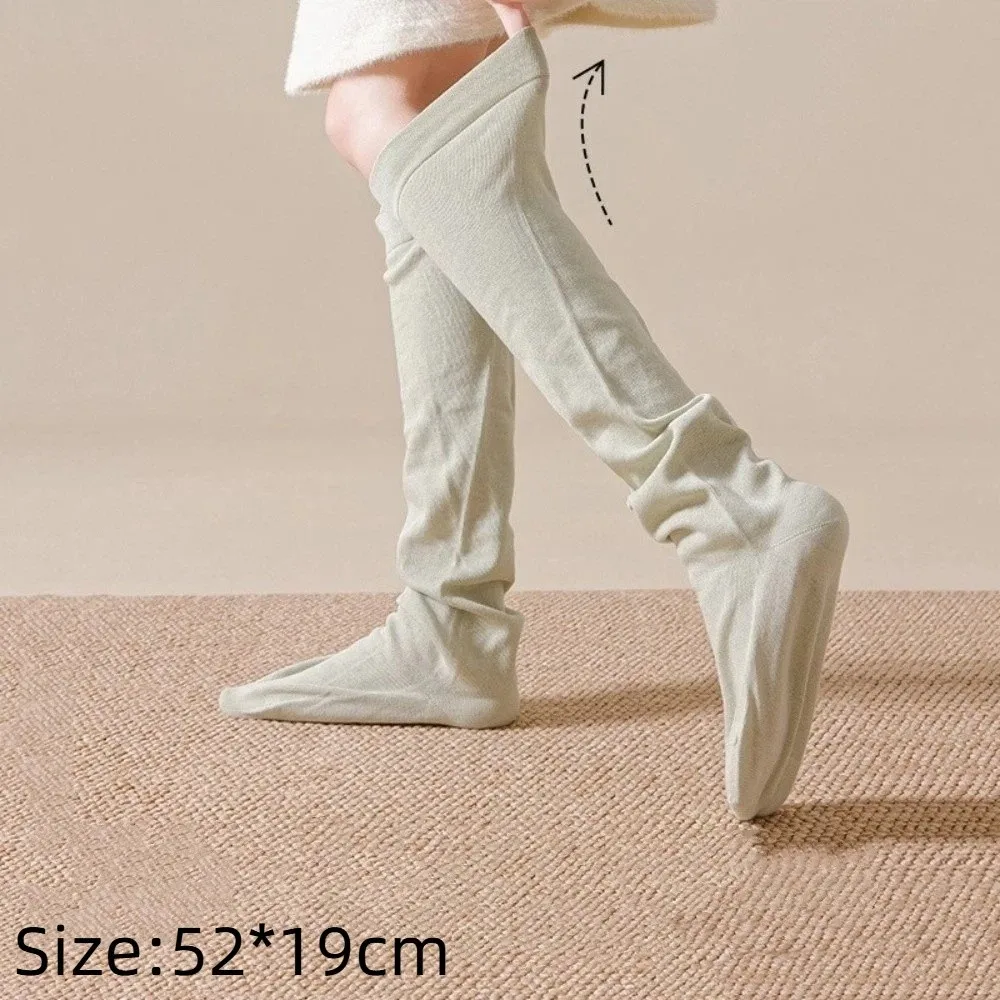 1 زوج جديد عدم الانزلاق النوم الجوارب لينة بلون حماية القدم الجوارب مريحة فضفاضة الجوارب المرنة النساء الرجال