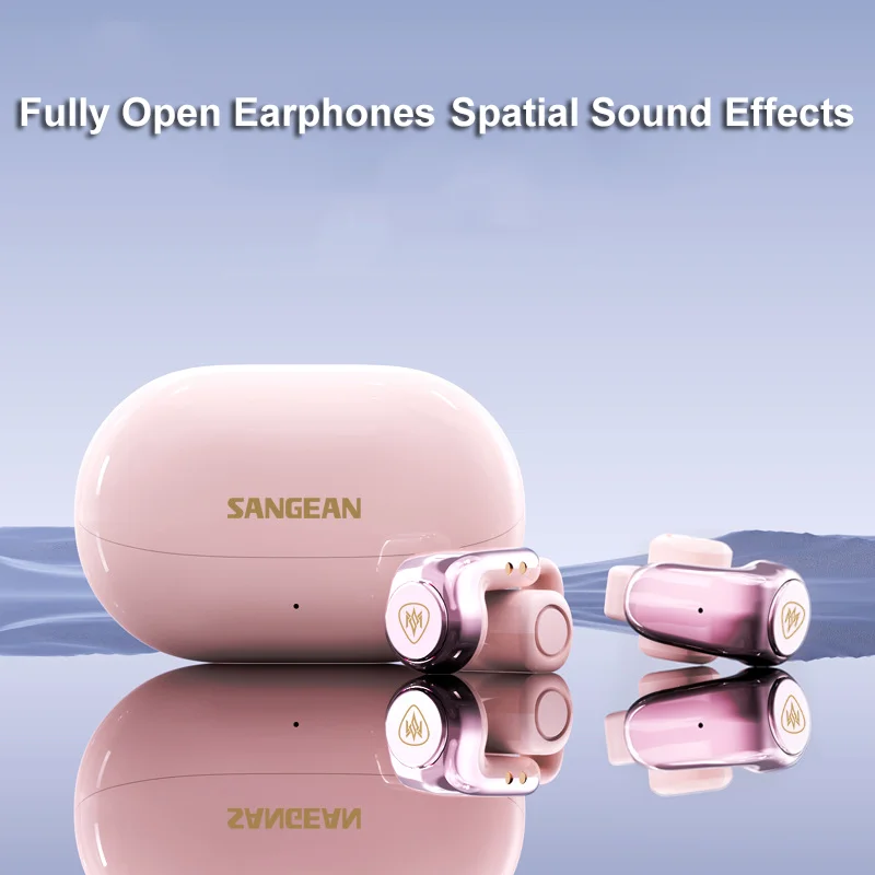 

Wireless Bluetooth Earphone Open Style Ear Clip Comfortable Wear Long Battery Life HiFi Sound Effect Listen Music Headphone
