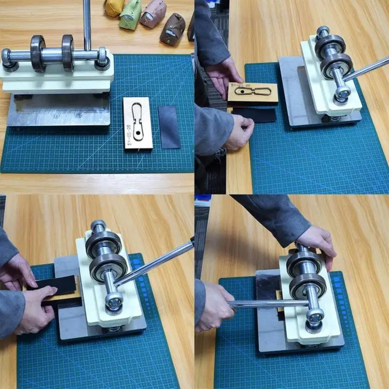 DIY Handmade Leather Cuts Mold, Wood Die Cutting Keychain, Suitable for Die Cutter