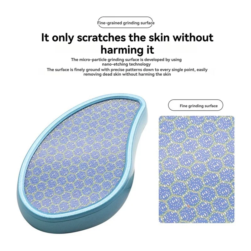 B26C-Nano ガラスフットグラインダーとヒール修理スクレーパー、より滑らかな足のためのカルススキンスクラバー A
