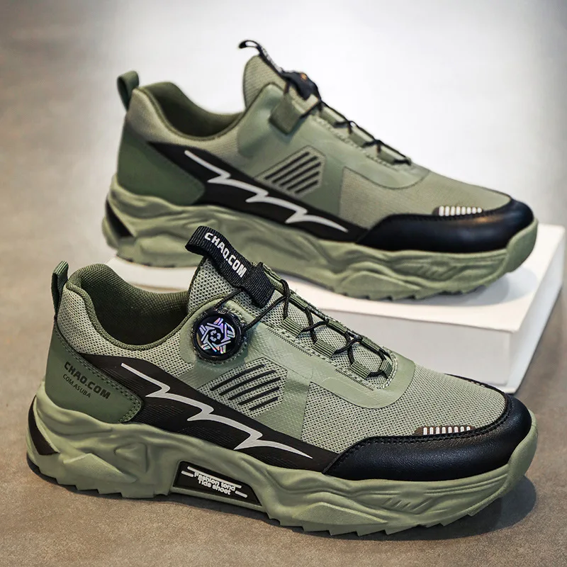 

New Cushioning Running Shoes For Men Suitable Heavy Runners Lace Up Sports Women Non-slip Outdoor Athletic Male Sneakers