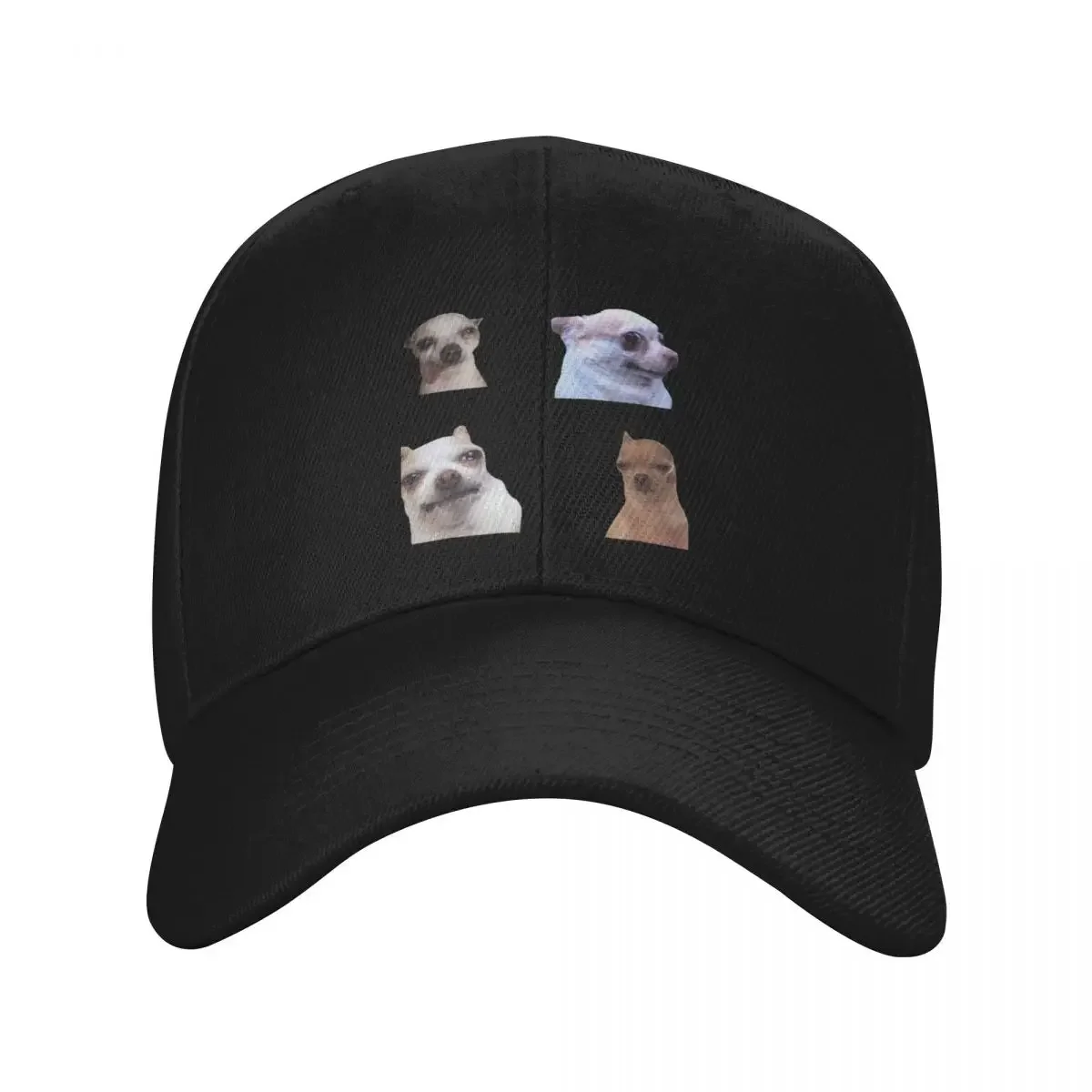 

Meme Dogs Sticker Pack Baseball Cap Sun Hat For Children sailor cap for men Icon Luxury Woman Men's
