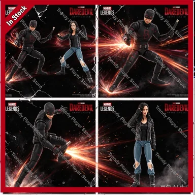 In Stock 100% Original Marvel Legends Daredevil Jessica 1/12 Action Figure, Collectible, for Fans, Ships in 24 Hours