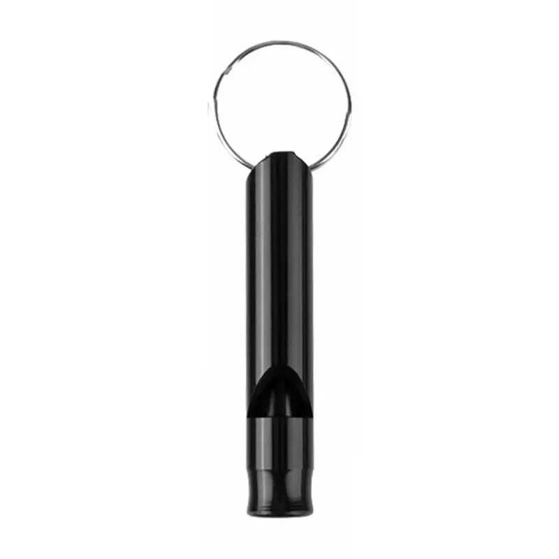 Aluminum Whistle Mini Size Multifunction Pendant With Keychain Keyring For Team Sports Outdoor Camping Hiking Survival Emergency