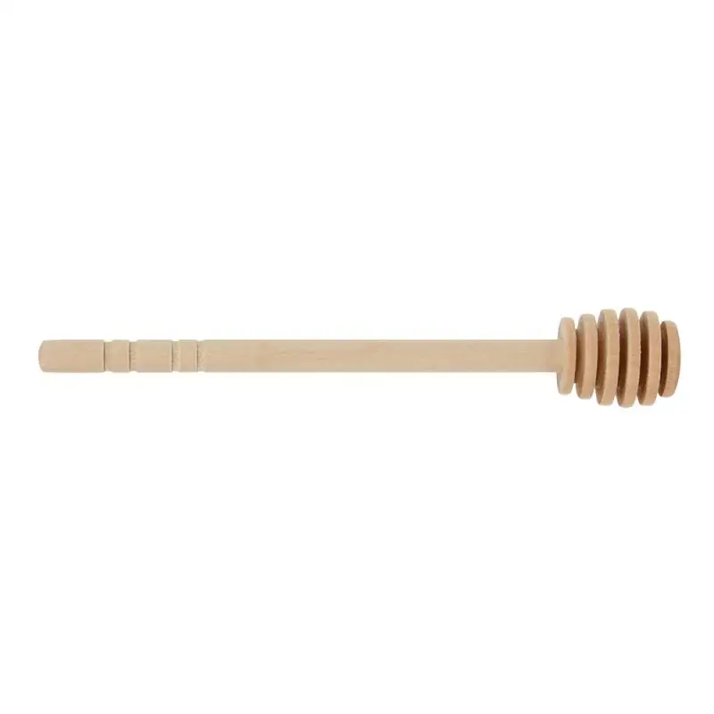 

Honey Stir Bar Mixing Handle Jar Spoon PracticalWood Dipper Honey Long Stick Supplies Honey Kitchen Tools