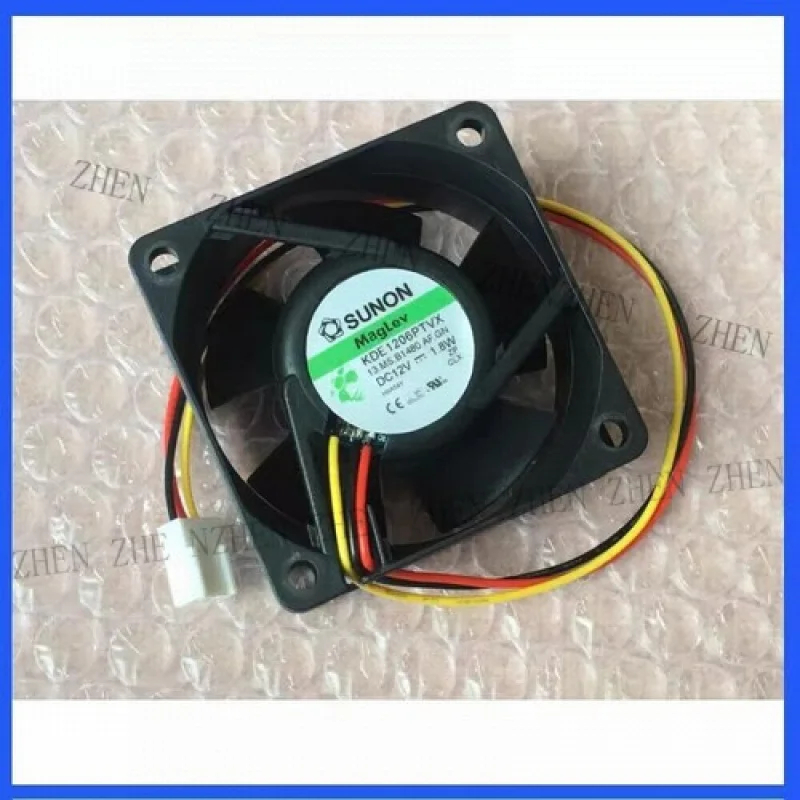 

Y KDE1206PTVX 6025 DC12V 1.8W 6CM 3-Pin Cooling Fan