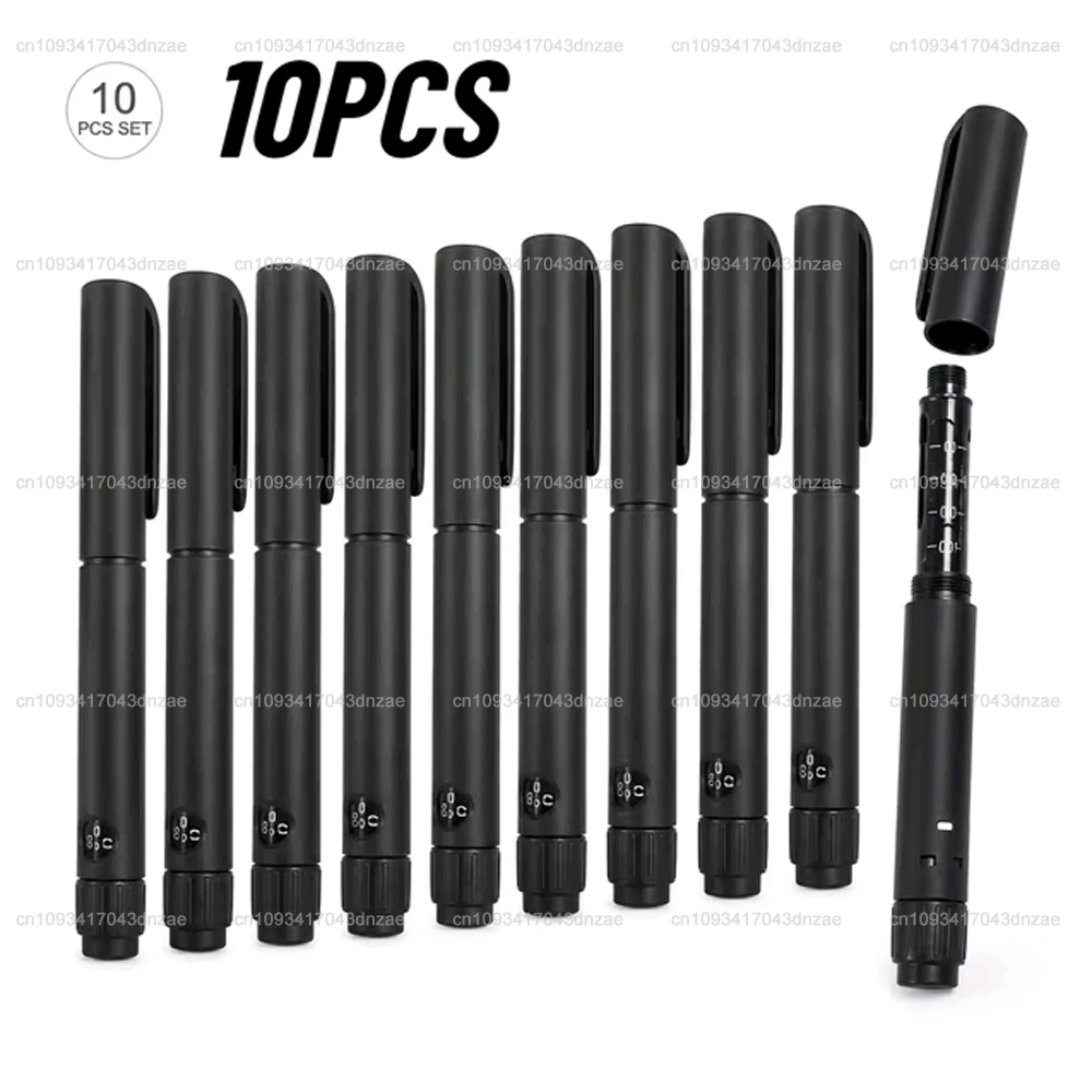 Magic Pen Insulin Injection Pen Disposable Sterile Injection Pens Rotary and Push Type with Adjustable Growth Hormone Dosage