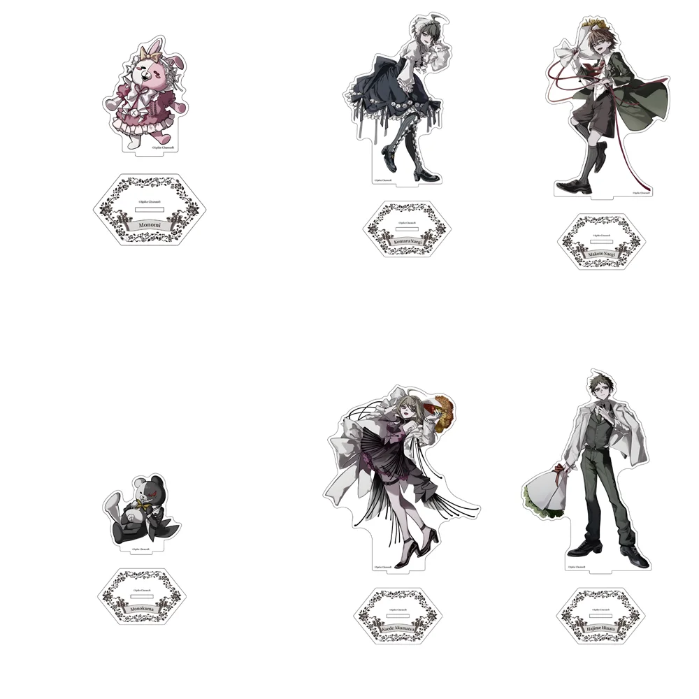 حار أنيمي دانغانرونا الاكريليك حامل نموذج الشكل ساكورا هاروكا سو هاياتو أوميميا هاجيمي المفاتيح تأثيري لوحة المشجعين الهدايا