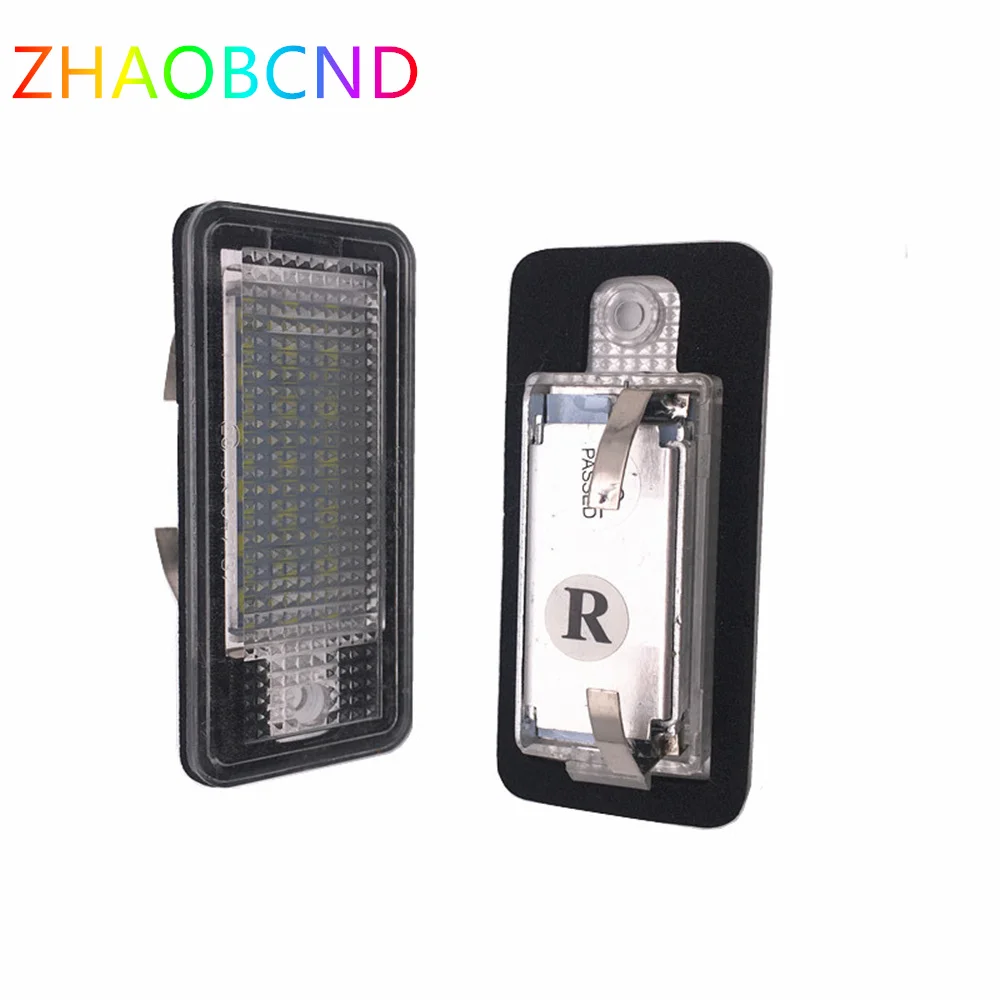 

2PCS 12V LED Light Car License Plate Light License Number Plate For Audi A3 S3 A4 S4 B6 A6 S6 A8 S8