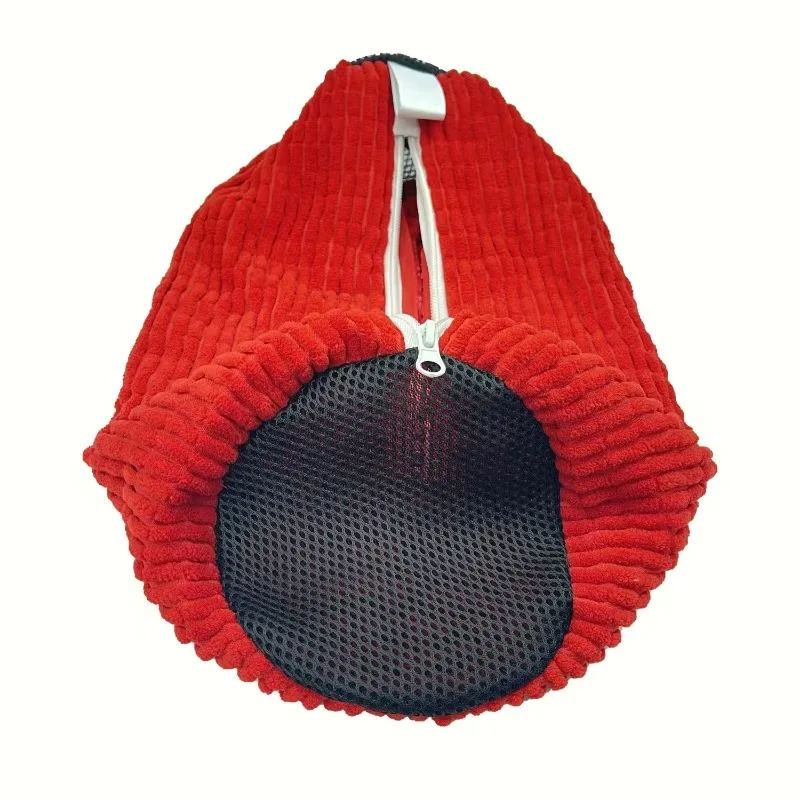 Flauschige Faser 360 ° Surround Cleaning Schuhwaschbeutel – Wiederverwendbarer, langlebiger, maschinenwaschbarer Wäschebeutel mit Reißverschluss (1 Stück)