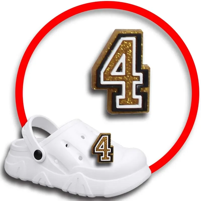 

Number Shoe Charms for Crocs Sandals Women Clogs Pins Shoe Decorations Accessory Men Badges Boys Girls Kids Shoes Accessories