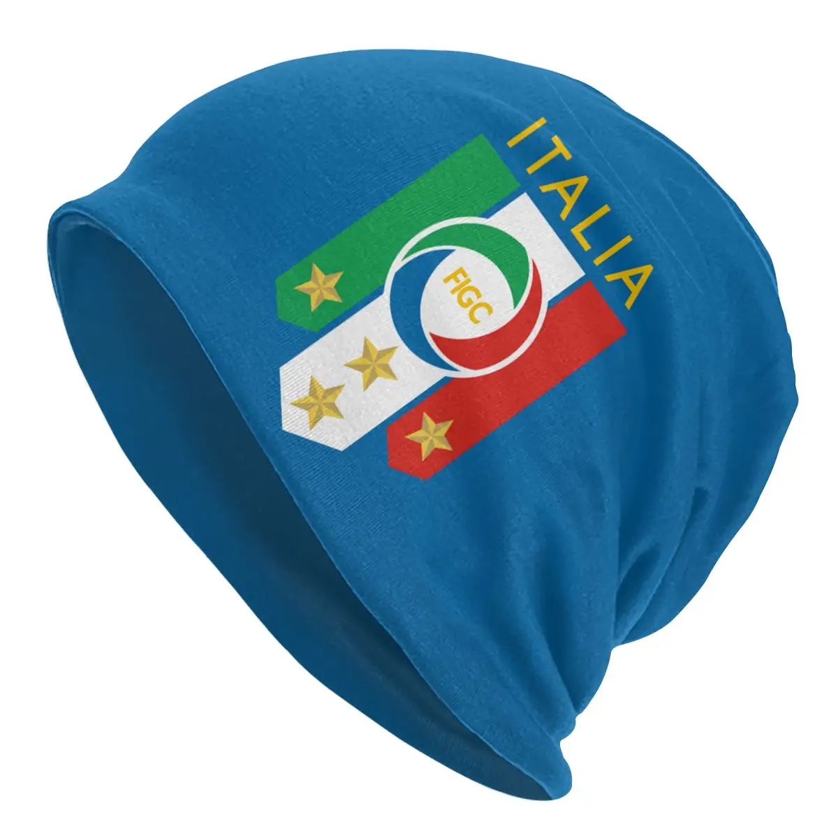 Custom Unisex Bonnet Warm Knitting Hat Italian Stars Football Legends Figc Cool Skullies Beanies Caps Adult Italia Soccer Hats