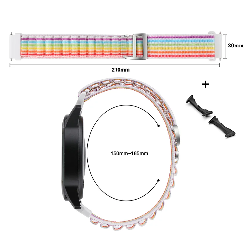 Alpine Loop For Google Pixel Watch band smartwatch wris Replacement belt nylon bracelet correa for Pixel watch strap accessories image 5