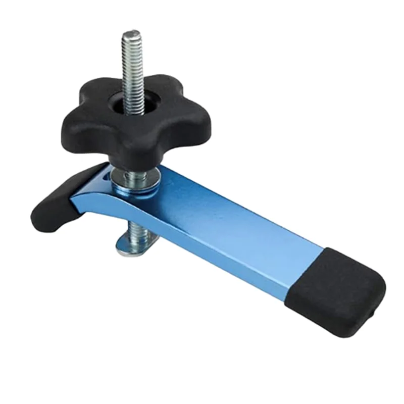

SYW-72250 T-Track Hold Down Clamp,5-1/2 Inch X 1-1/8 Inch,2 Pack,And T Track Knob Kit Accessories For Woodworking Jigs