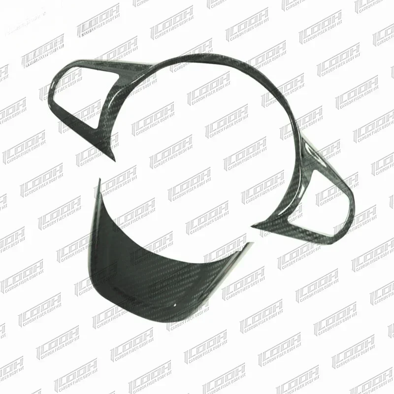 ICOOH Racing Dry Carbon Fiber Fibre Body Kit Steering Wheel Cover Fit For Toyta SUPRA