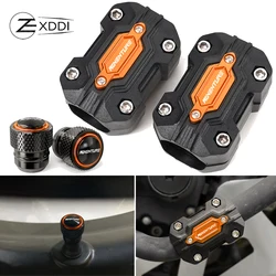 Para KTM 390 790 890 1090 1190 ADV 1290 Super Adventure R S T parachoques de motocicleta barra de choque de motor embellecedor bloque de protección tapa de válvula
