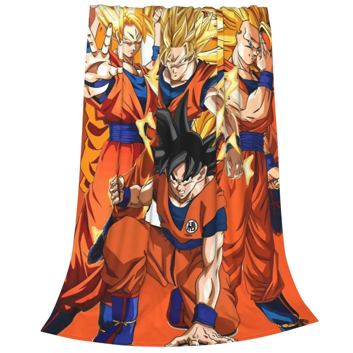 

Одеяла Dragon Ball, фланелевые весенне-осенние DBZ аниме, многофункциональное ультра-мягкое одеяло для дивана, путешествий, плюшевое тонкое одеяло