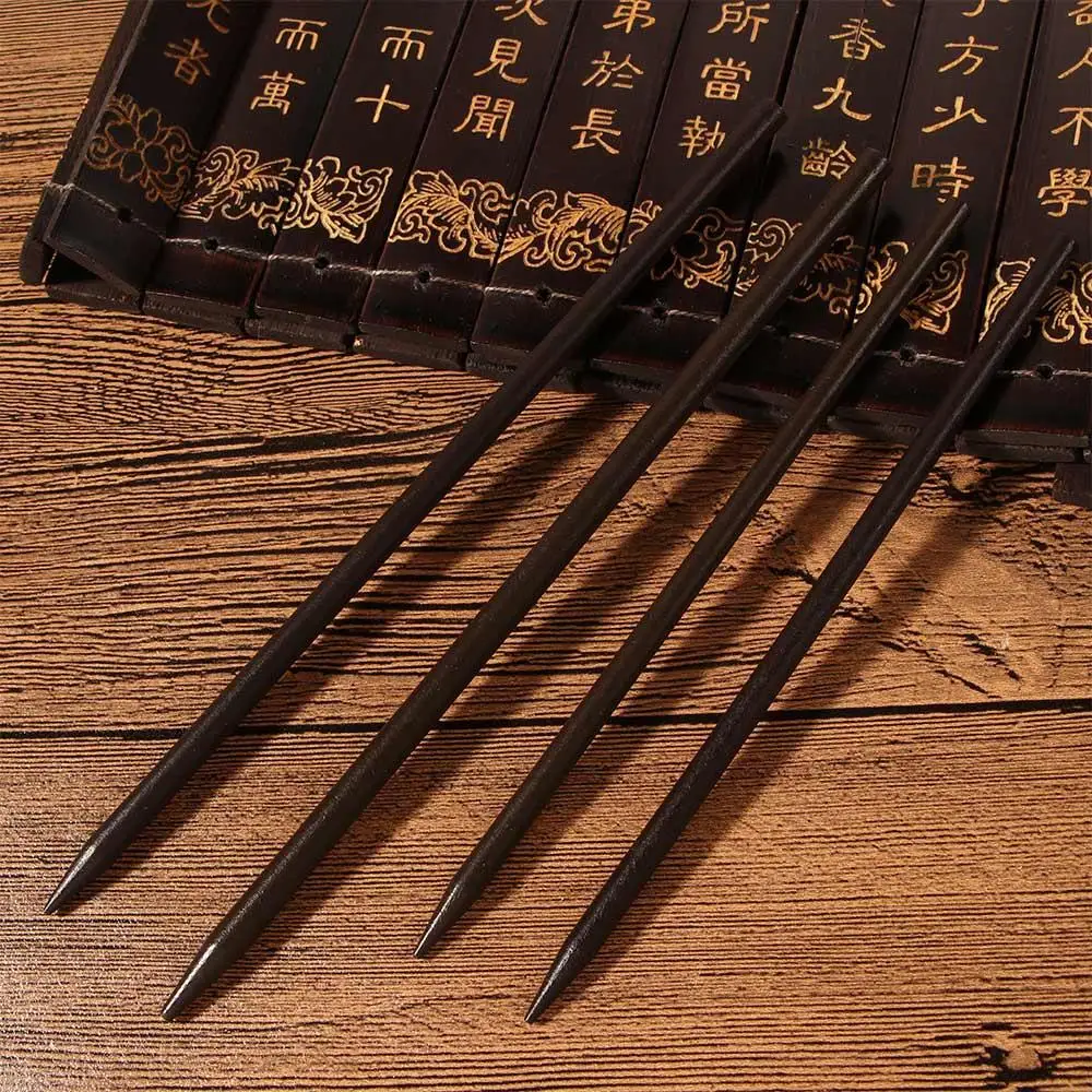 إكسسوارات الشعر الصينية الكلاسيكية لصنع دبوس الشعر الخشبي البسيط قاعدة فارغة عصا الشعر DIY بها بنفسك إكسسوارات دبوس الشعر