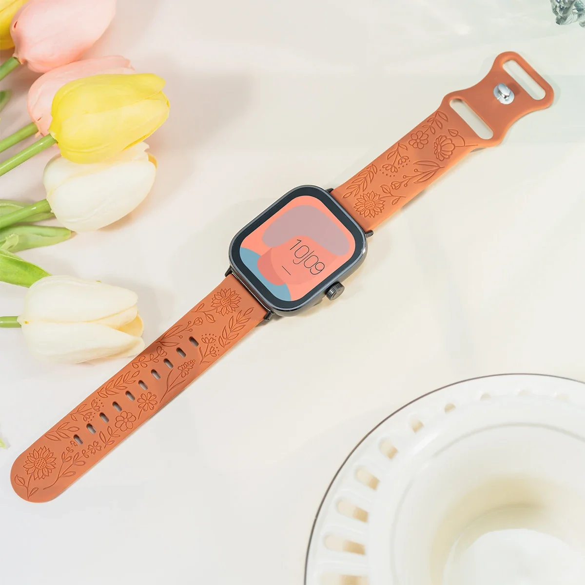 Sport Silicone Strap for MiBand 9 Pro Band for Redmi Watch 4 Accessories New Engraved Replacement Wrist Bracelet for MiBand 8Pro image 3